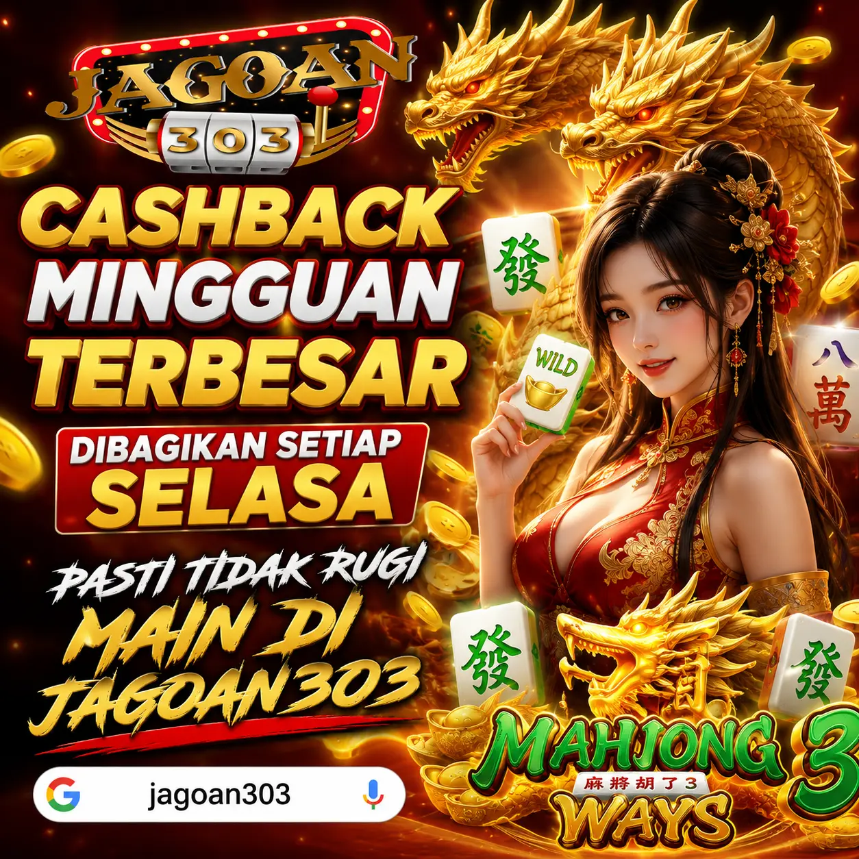 JAGOAN303: Link Slot Gacor Hari Ini Situs Slot777 Gampang Menang